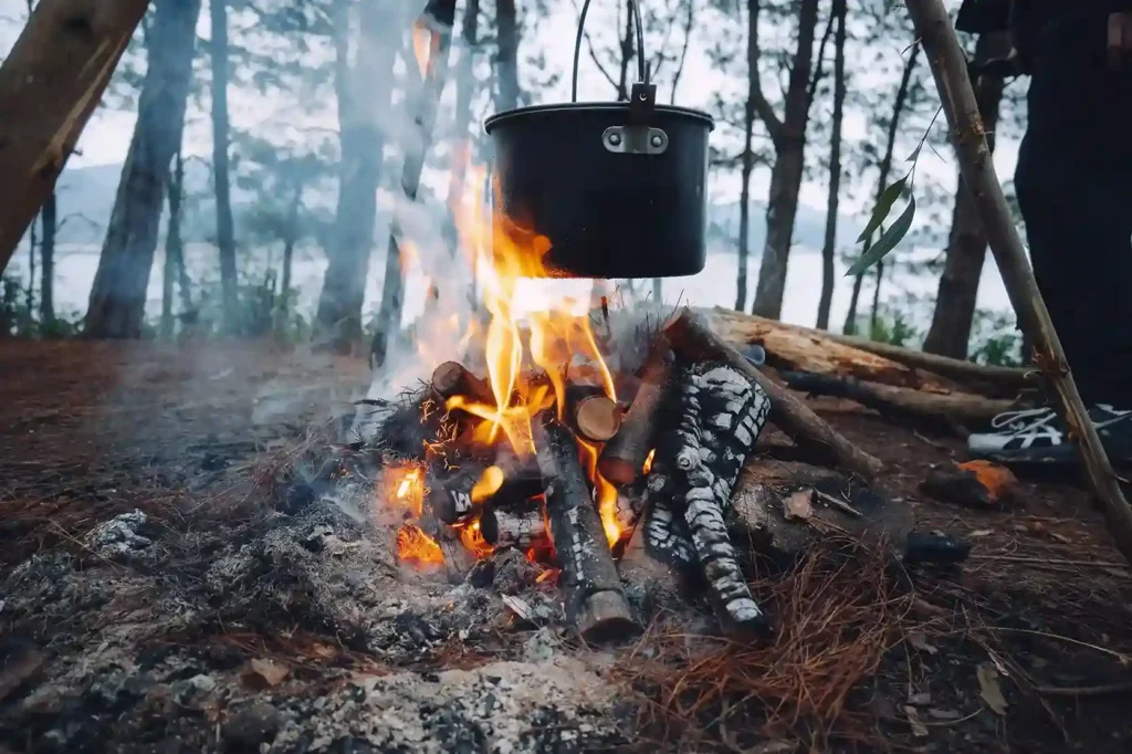 Great Meals Start Around the Campfire