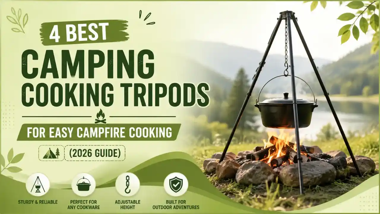 4 Best Camping Cooking Tripods
