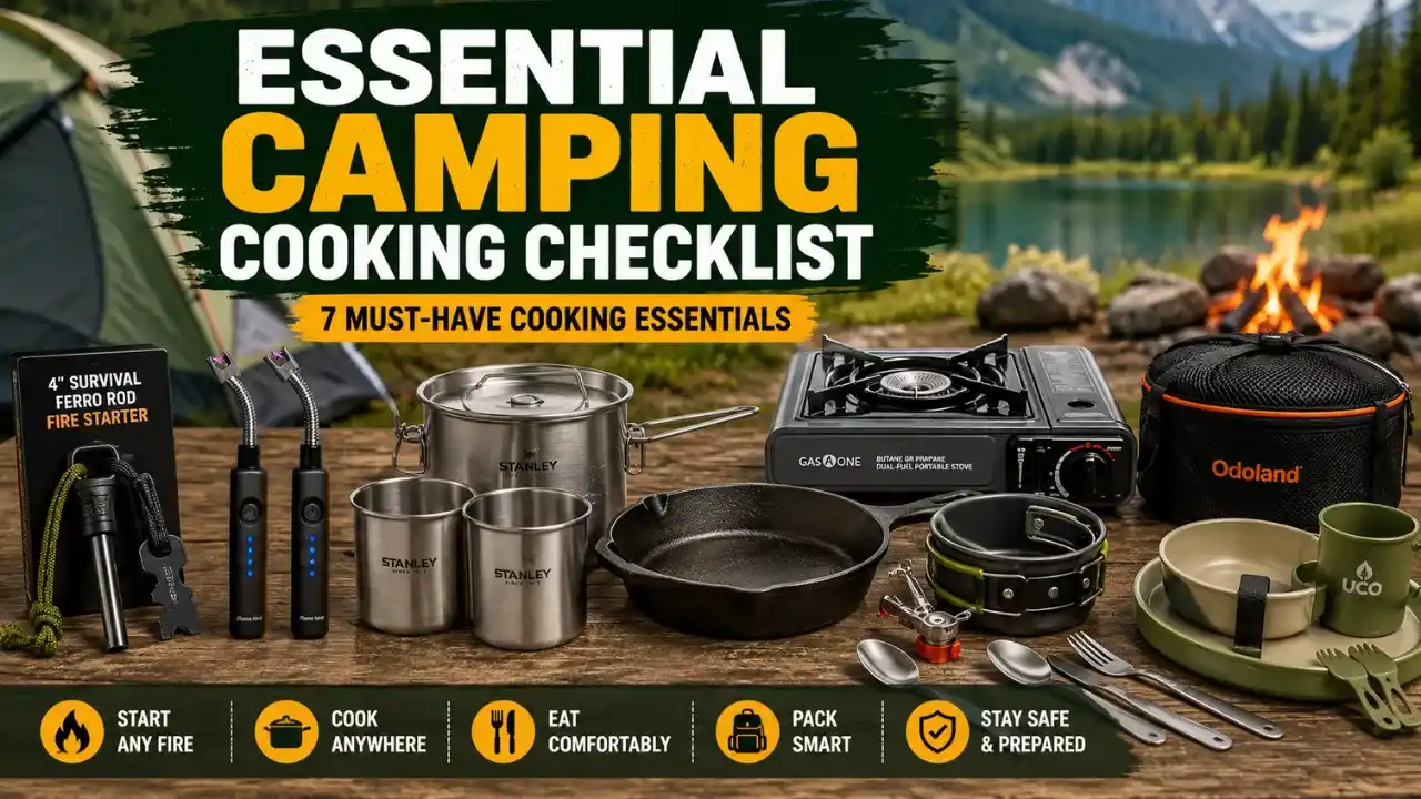 Essential Camping Cooking Checklist