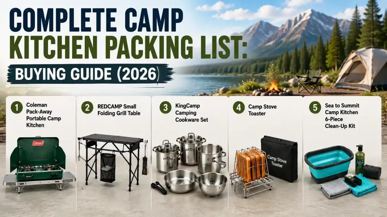 Camp Kitchen Packing