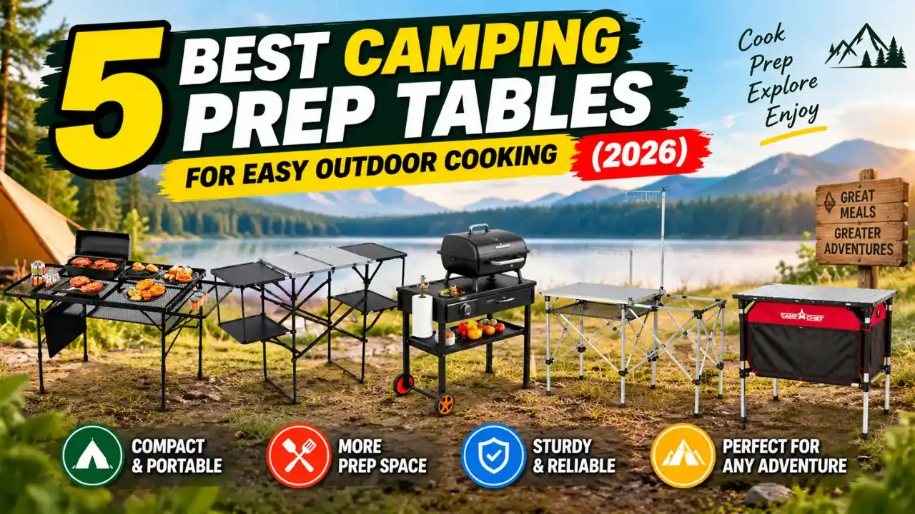 Best camping prep tables