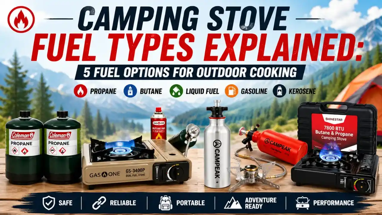 Camping Stove Fuel Types Explained