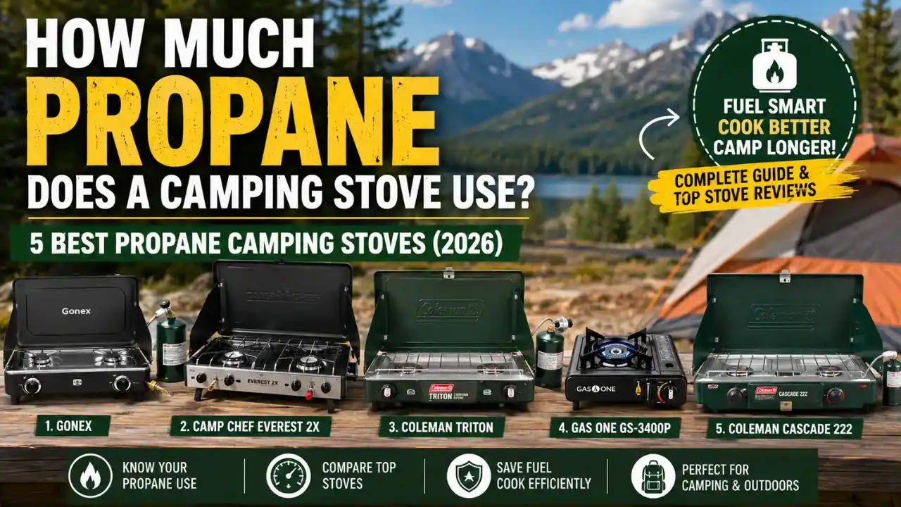 How Much Propane Does a Camping Stove Use