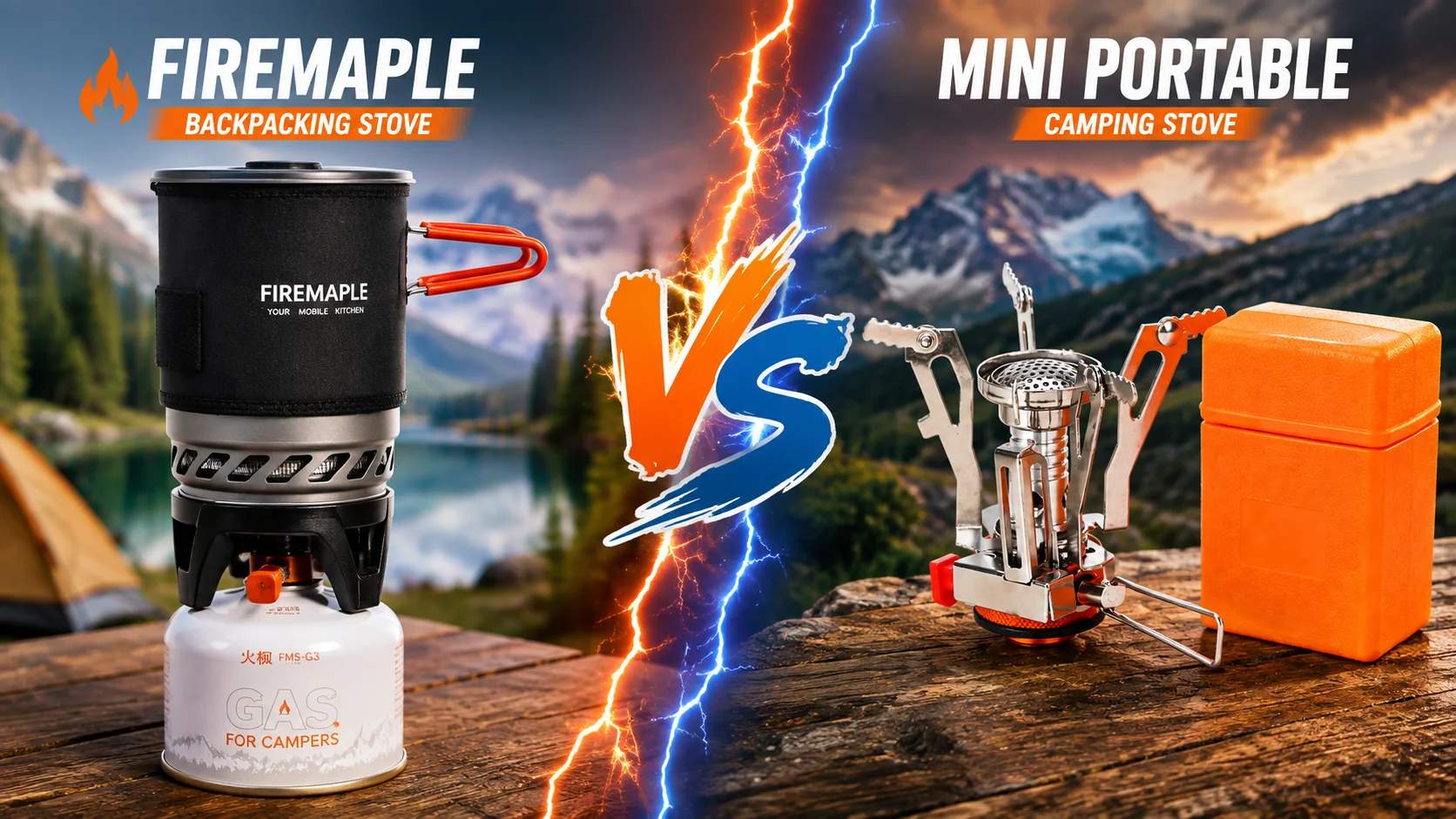 Jetboil vs MSR PocketRocket