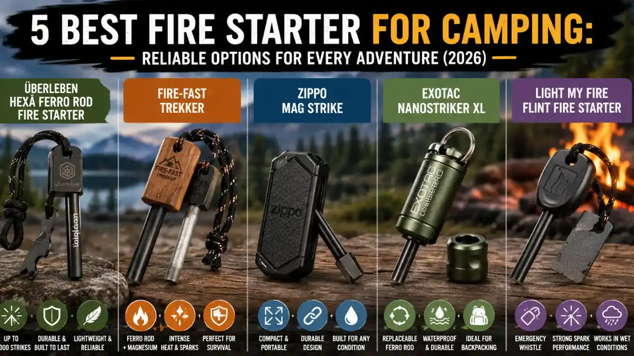 Best Fire Starter for Camping