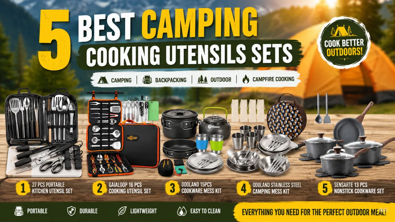 Camping Cooking Utensils Set