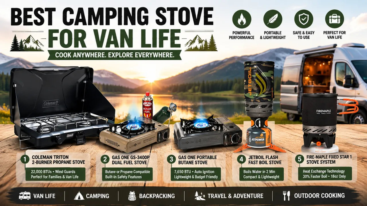 Camping Stove for Van Life