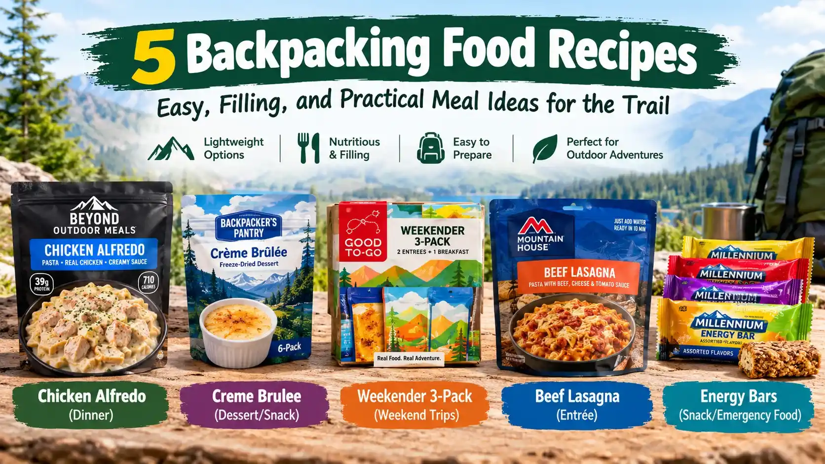 Backpacking Food Recipes
