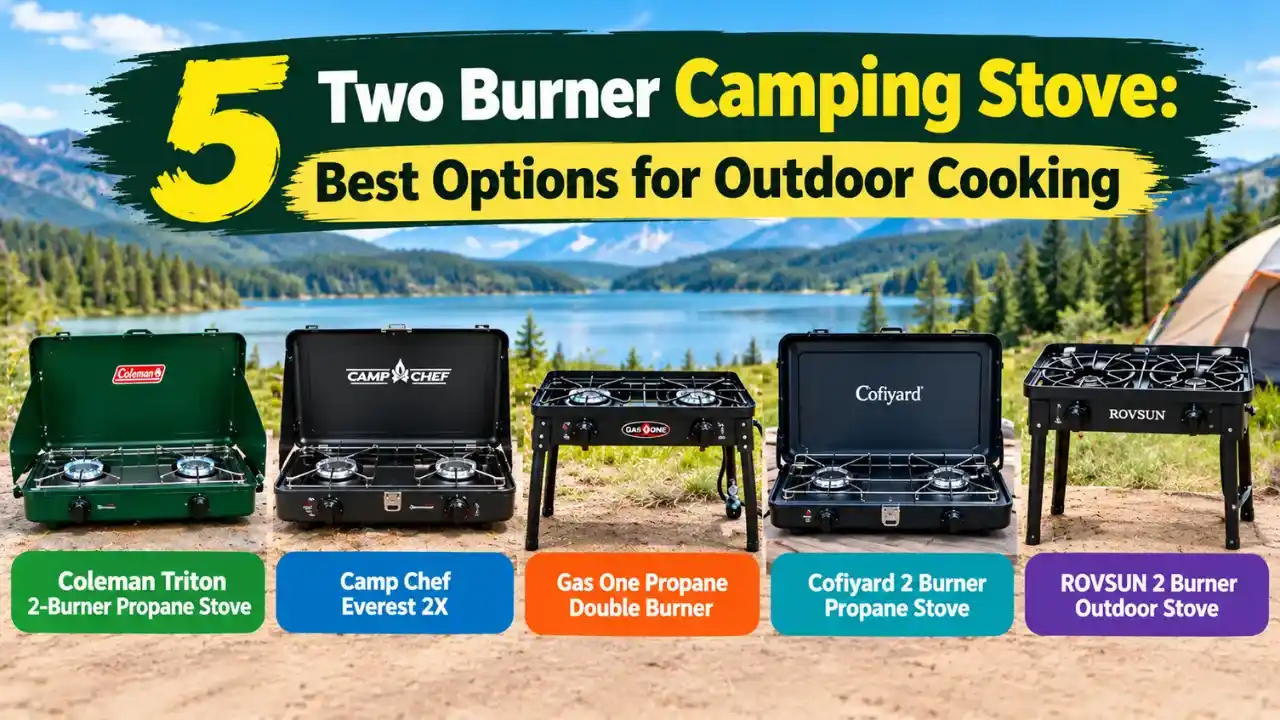 Two Burner Camping Stove